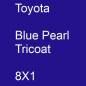 Preview: Toyota, Blue Pearl Tricoat, 8X1.